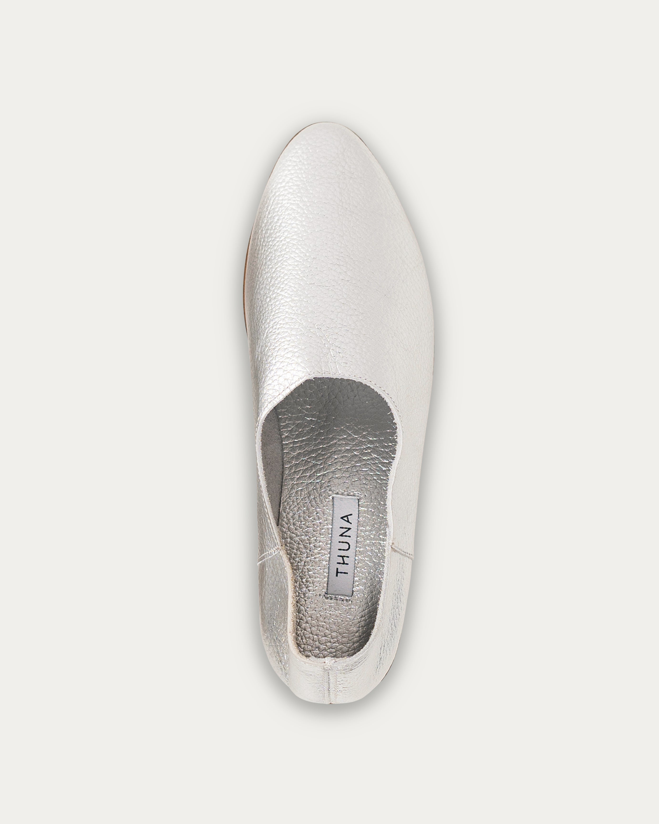 Adeela silver loafer - Loafers - THUNA