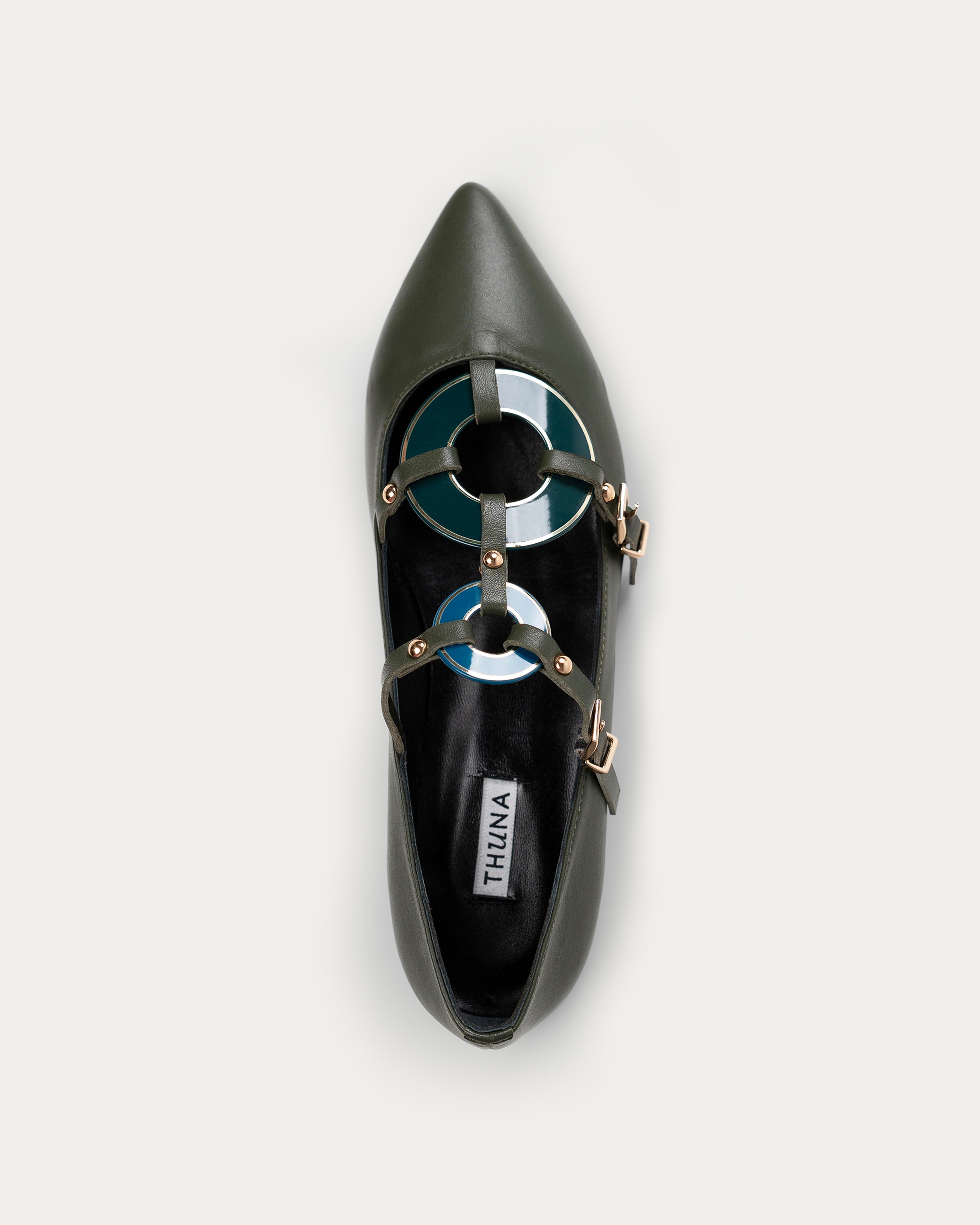 Azul green loafer - THUNA