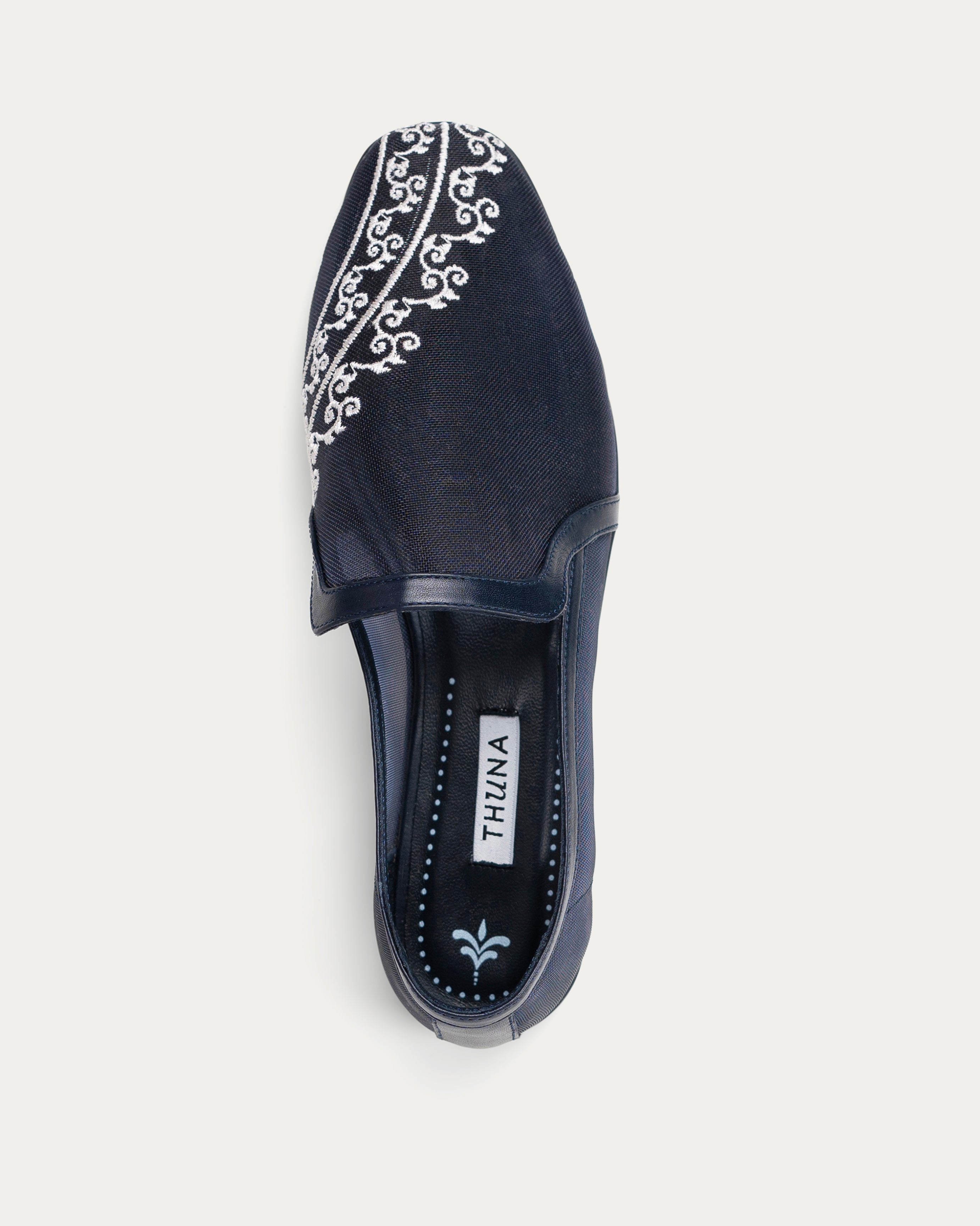 Dama navy blue loafer - Loafers - THUNA