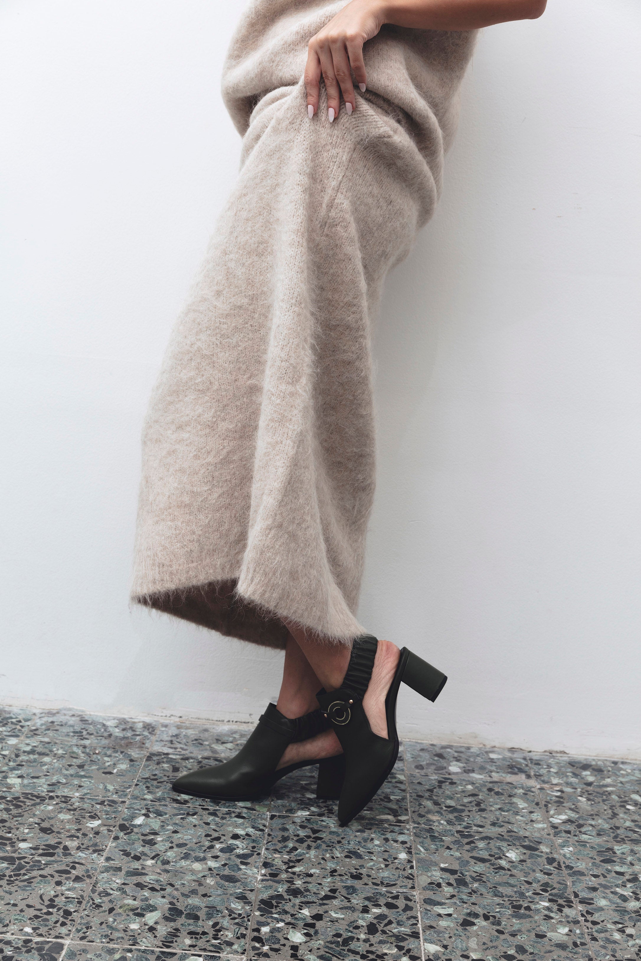 Fonda IV brown heel - THUNA