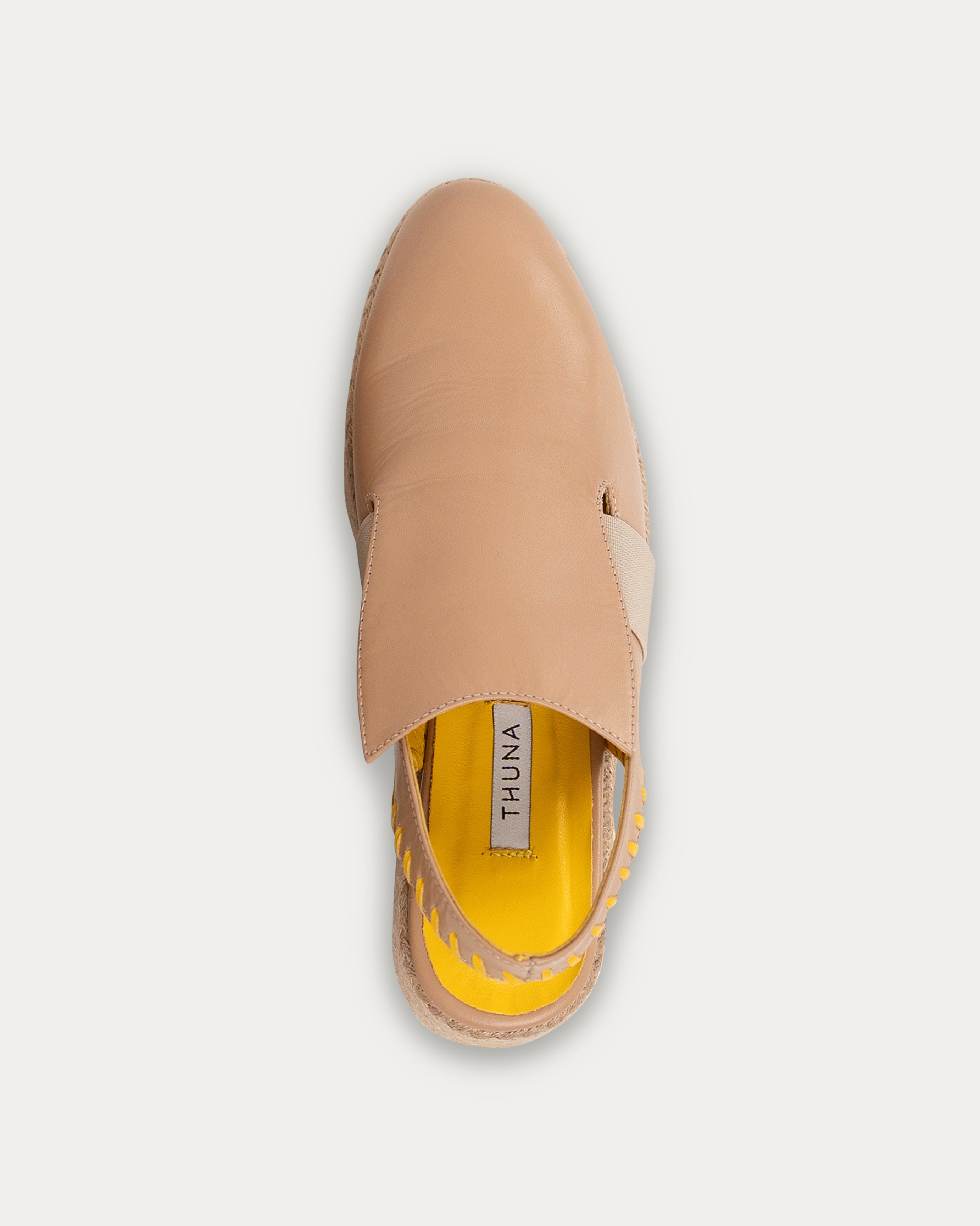 Manara beige platform - THUNA