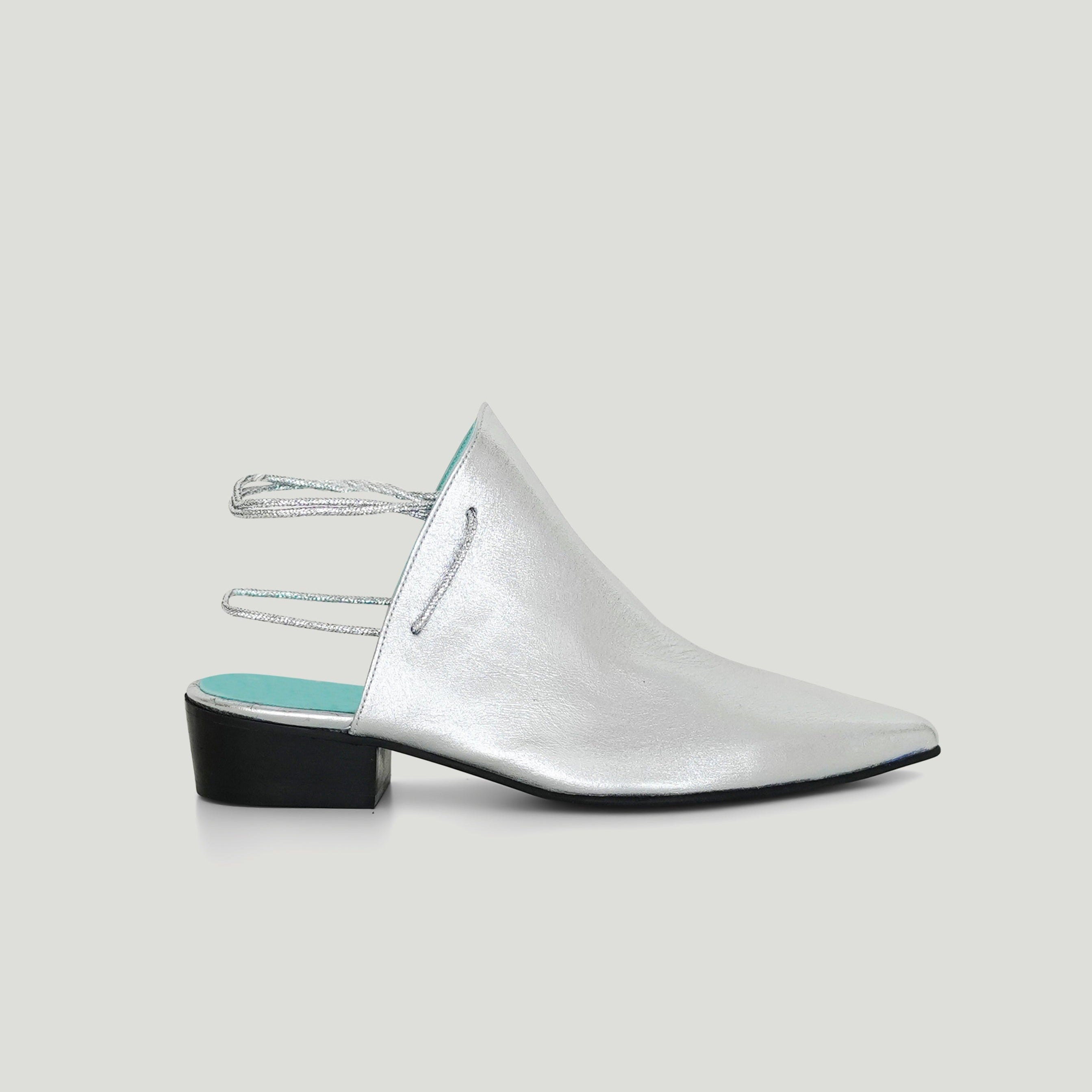 Nawa silver sandal - THUNA