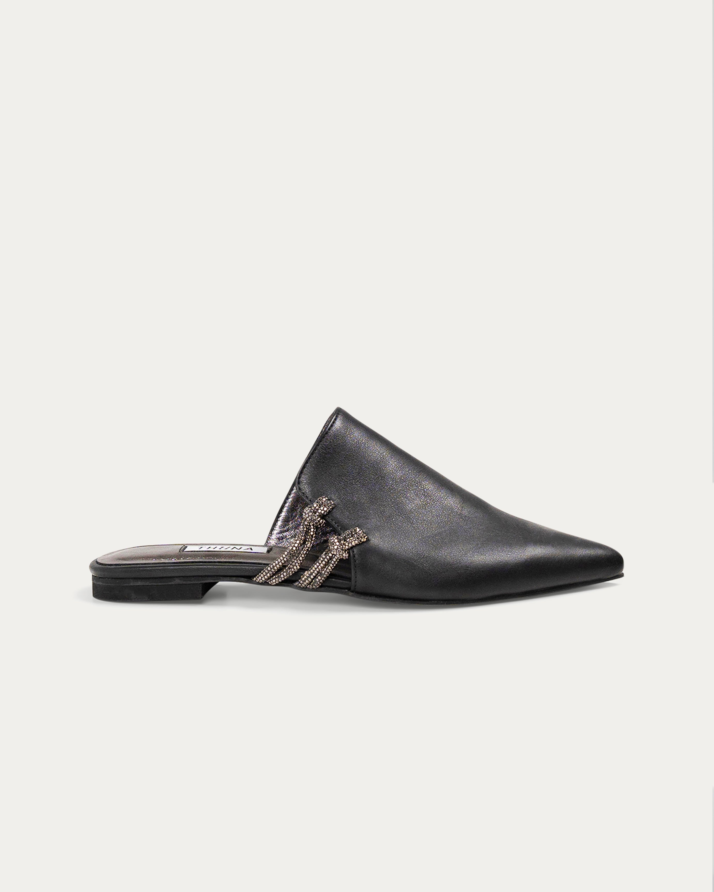 Selin black - mule - Thuna - Shoes - Kuwait