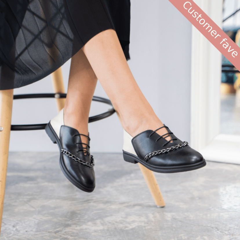 Dora black oxford - THUNA