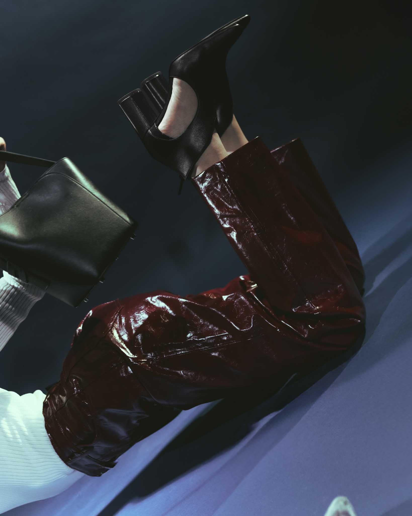 Mars black ankle boot - Kuwait shoes - KSA - THUNA