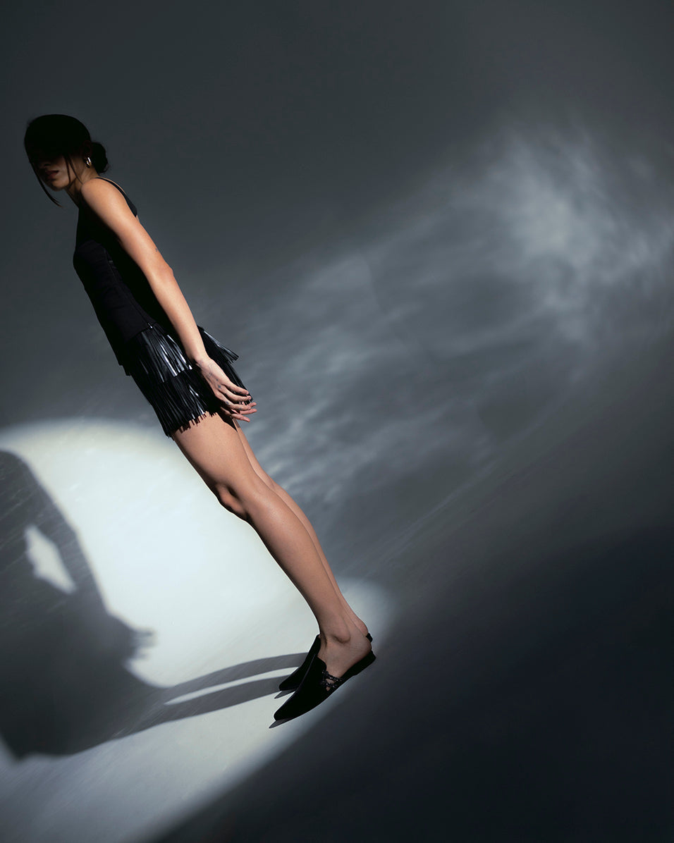 Selin black - mule - Thuna - Shoes - Kuwait