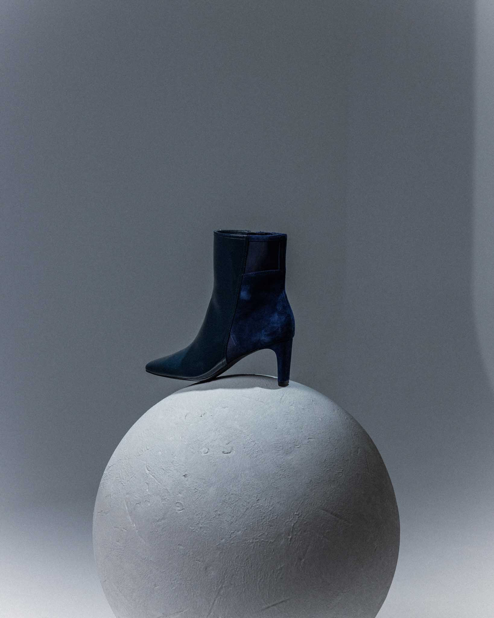 Astro blue ankle boot - Kuwait shoes - KSA - Qatar - UAE