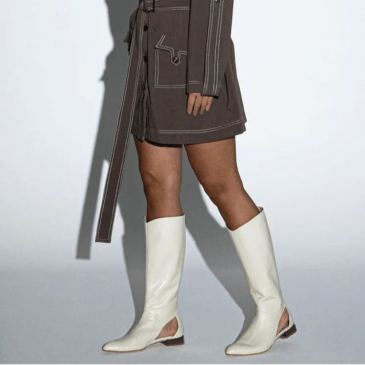 Zaha cream boot - boot - THUNA
