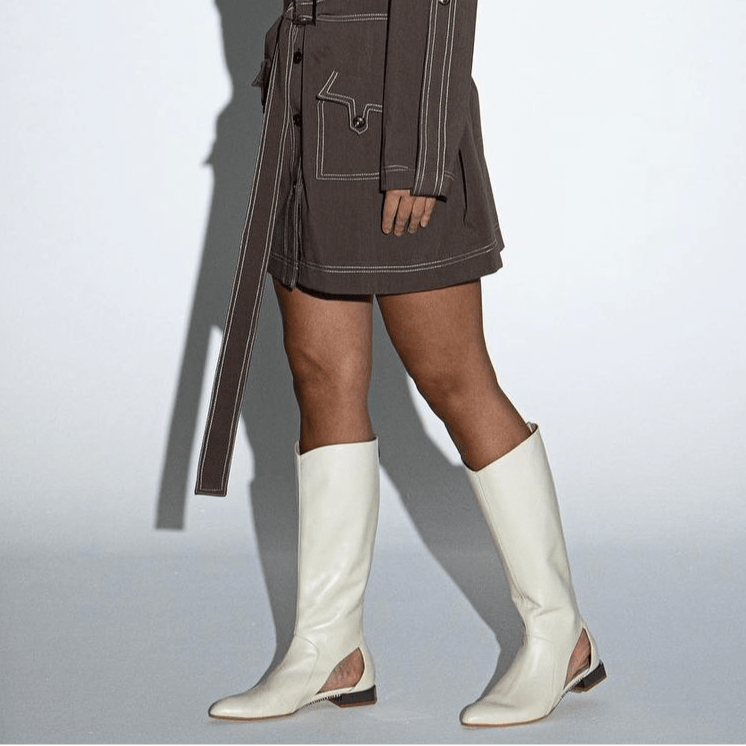 Zaha cream boot - boot - THUNA