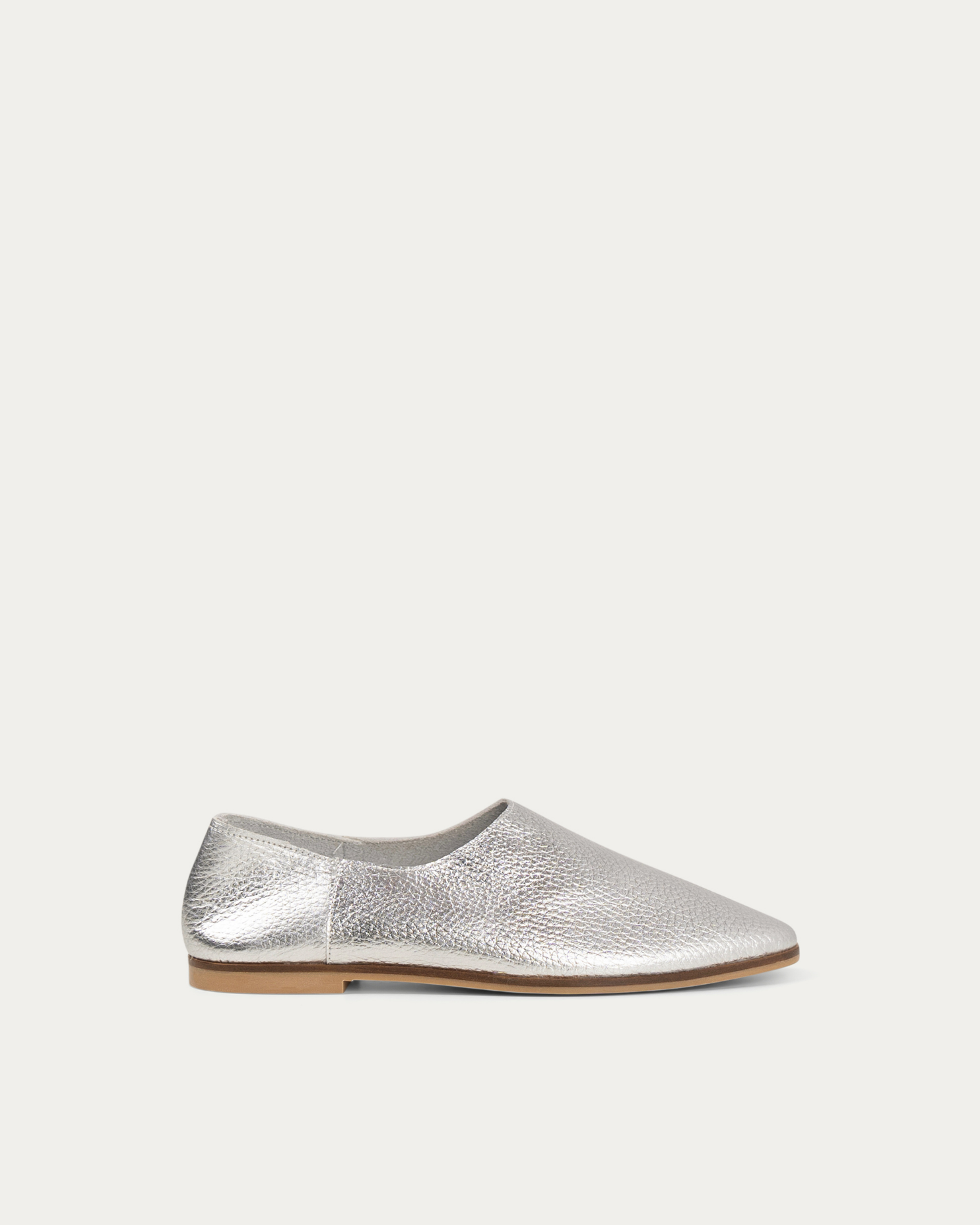Adeela silver loafer