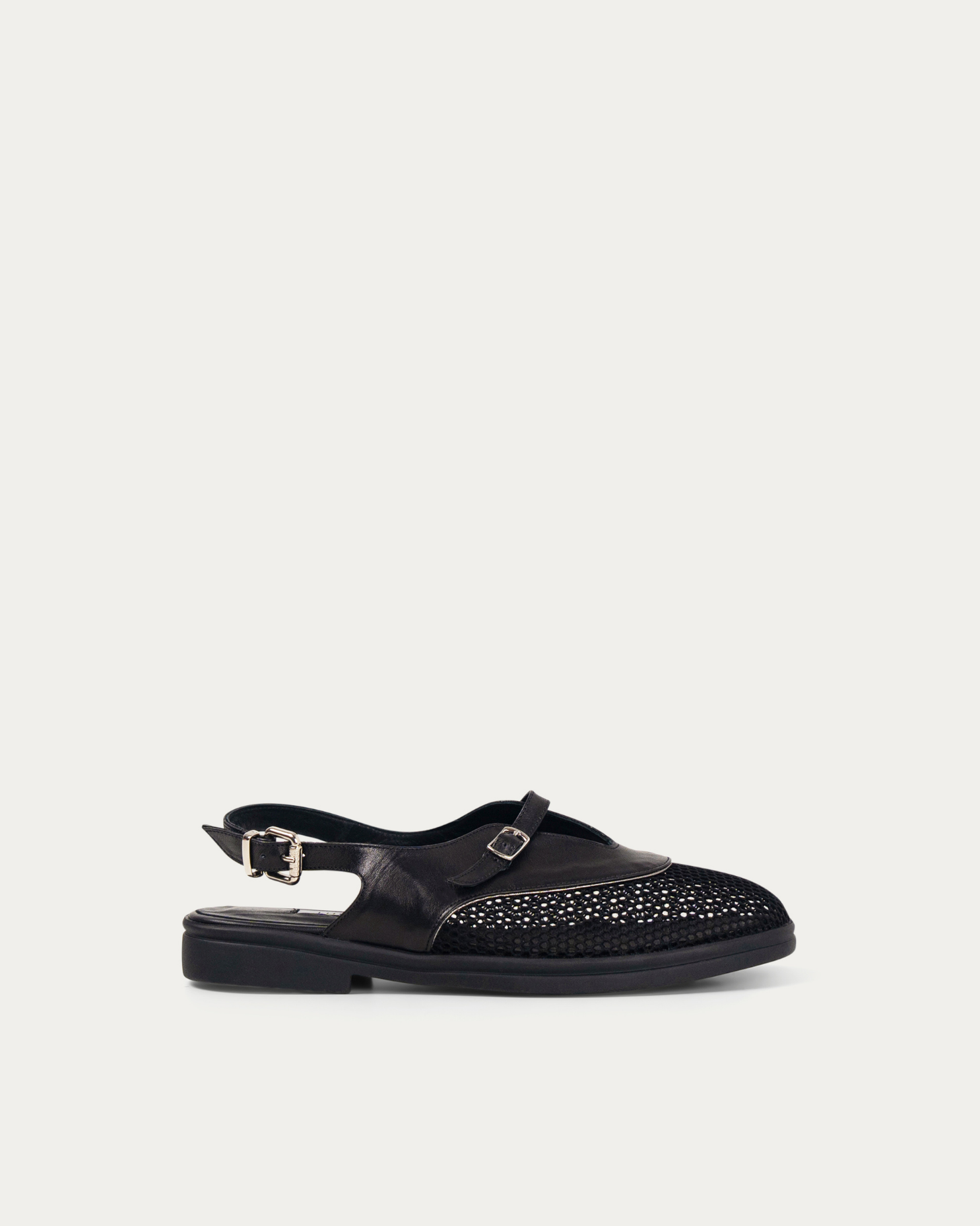 Aurora black sandal