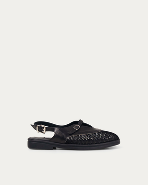 Aurora black sandal