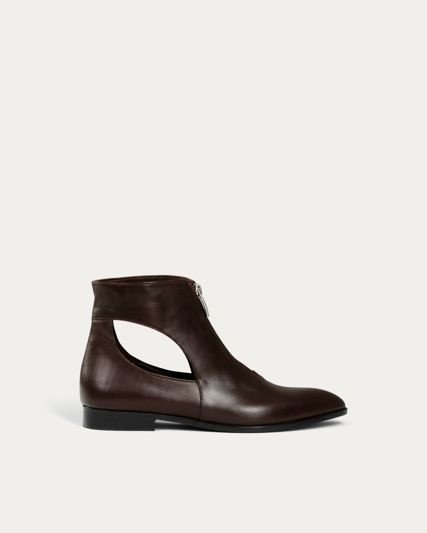 Cassie brown ankle boot
