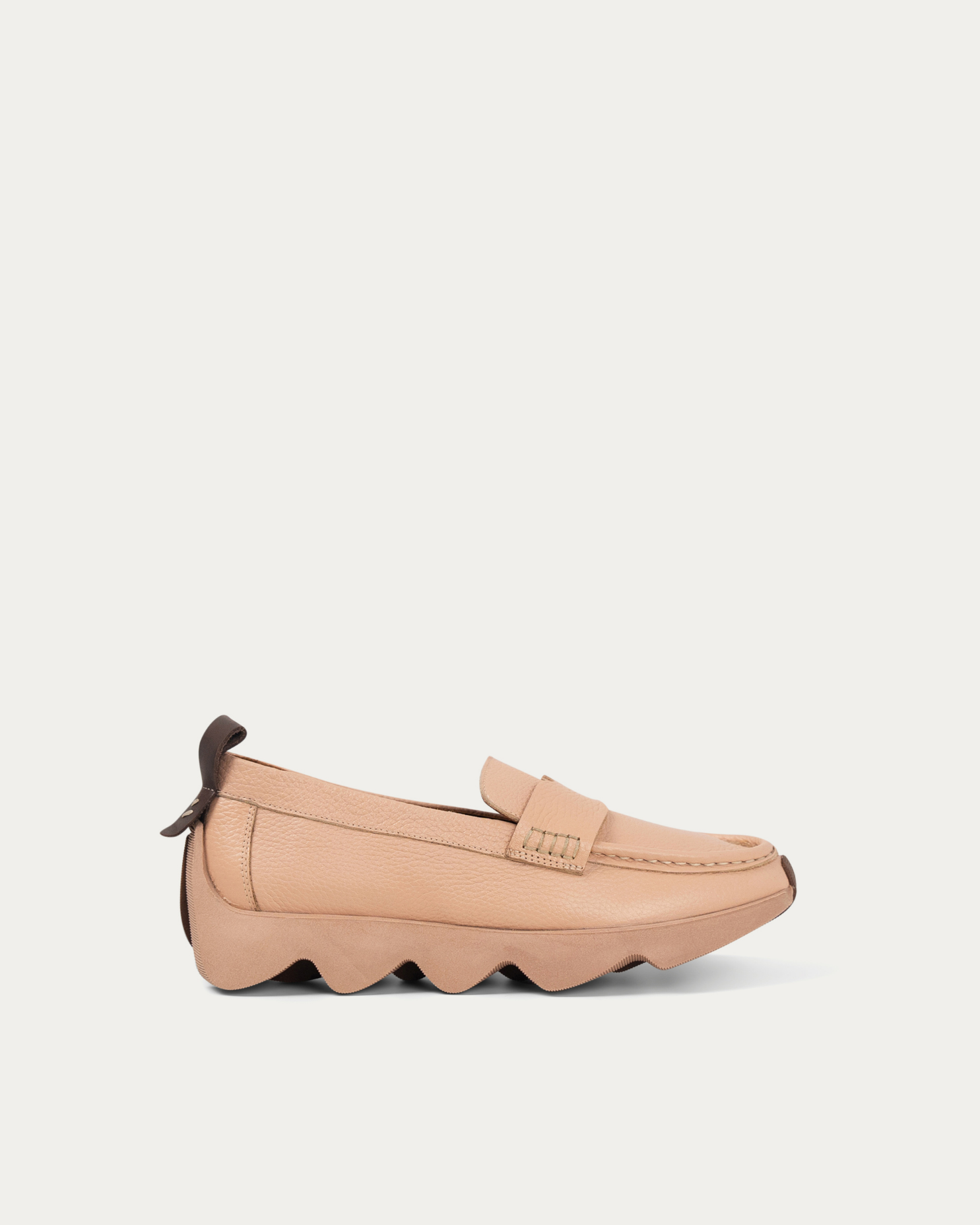Dahlia nude loafer