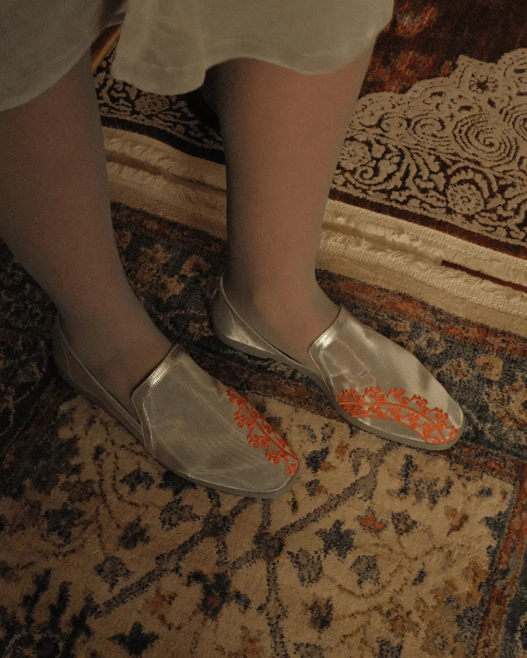 Dama silver loafer - Loafers - THUNA