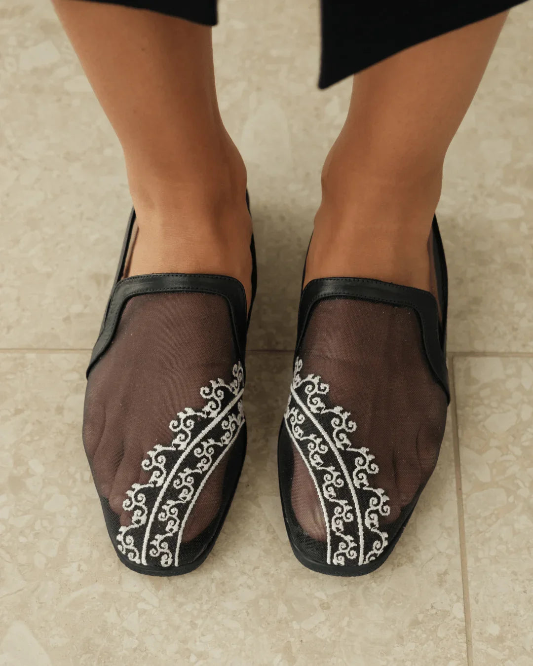Dama navy blue loafer - Loafers - THUNA