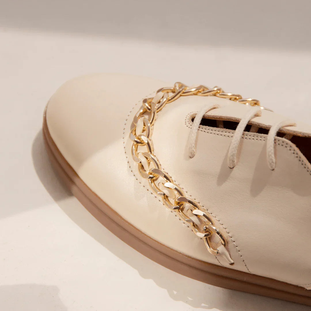 Dora beige oxford - THUNA
