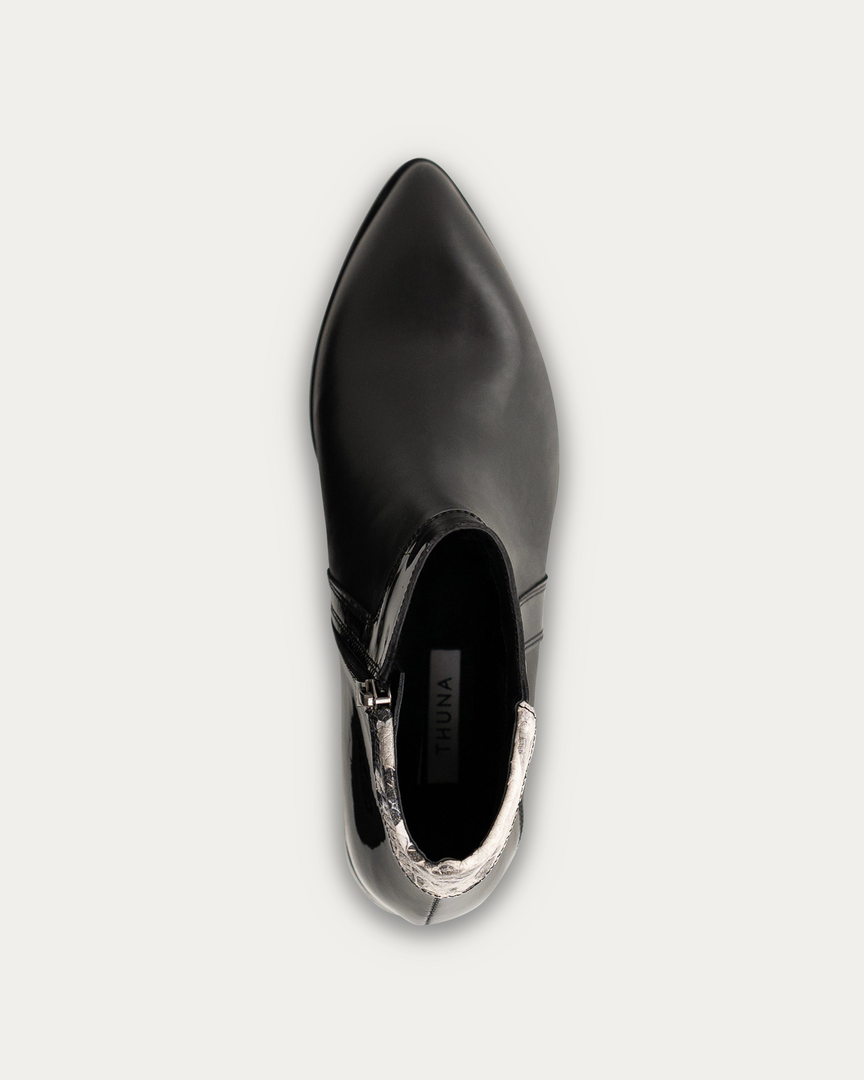 Elaine black boot - Shoes - THUNA