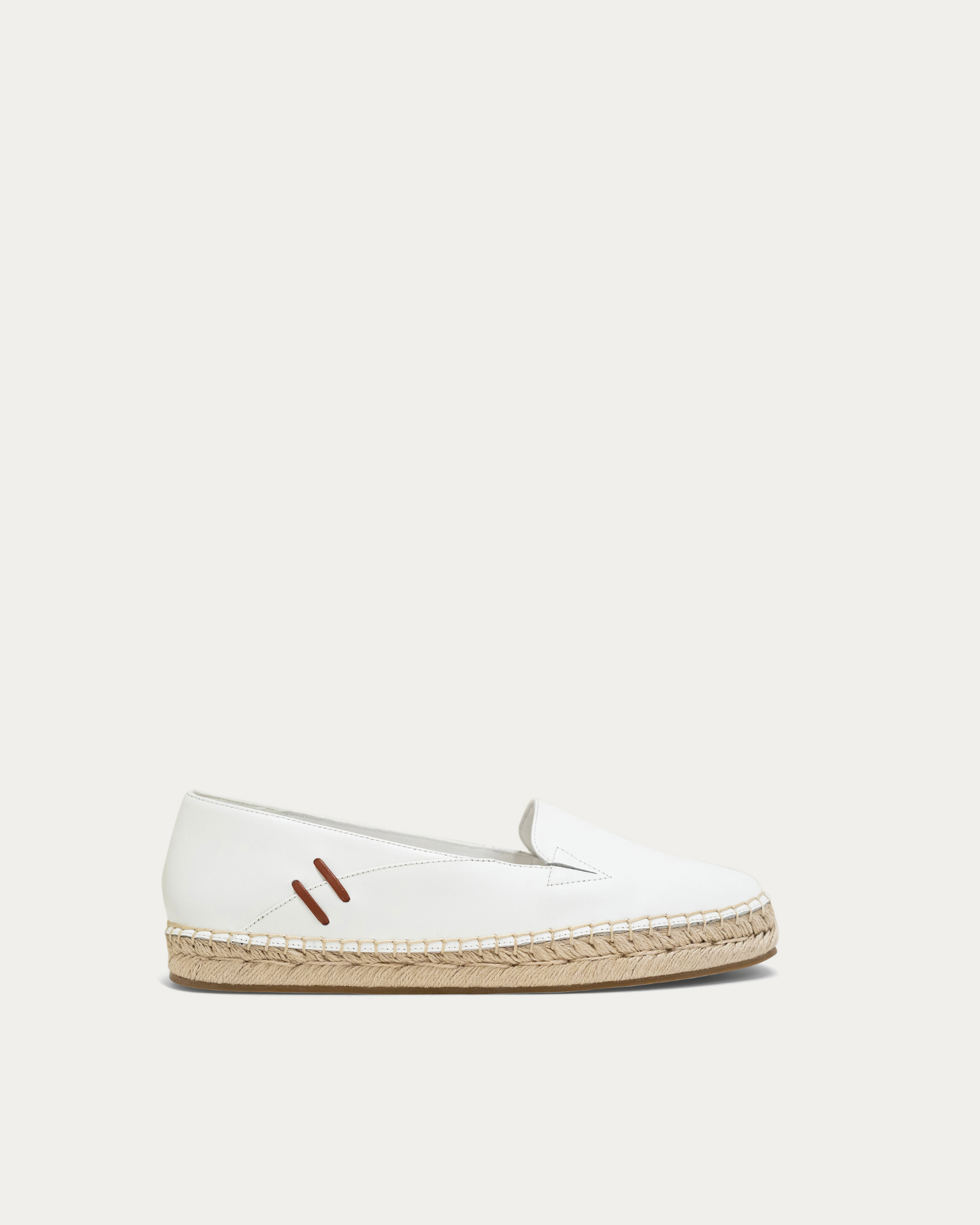 Elsa white espadrille