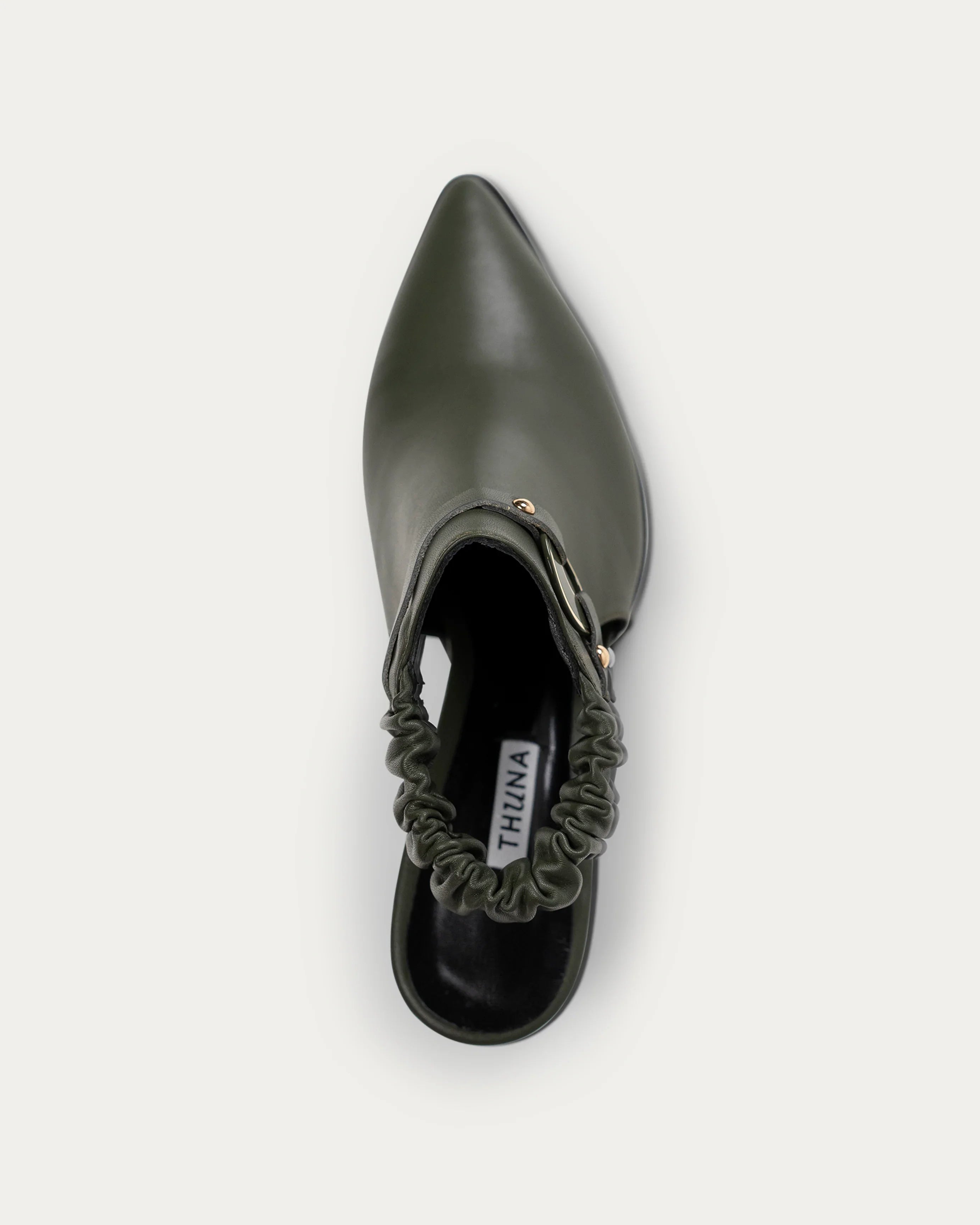 Fonda IV green heel - THUNA