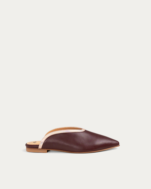Maive bordeaux mule