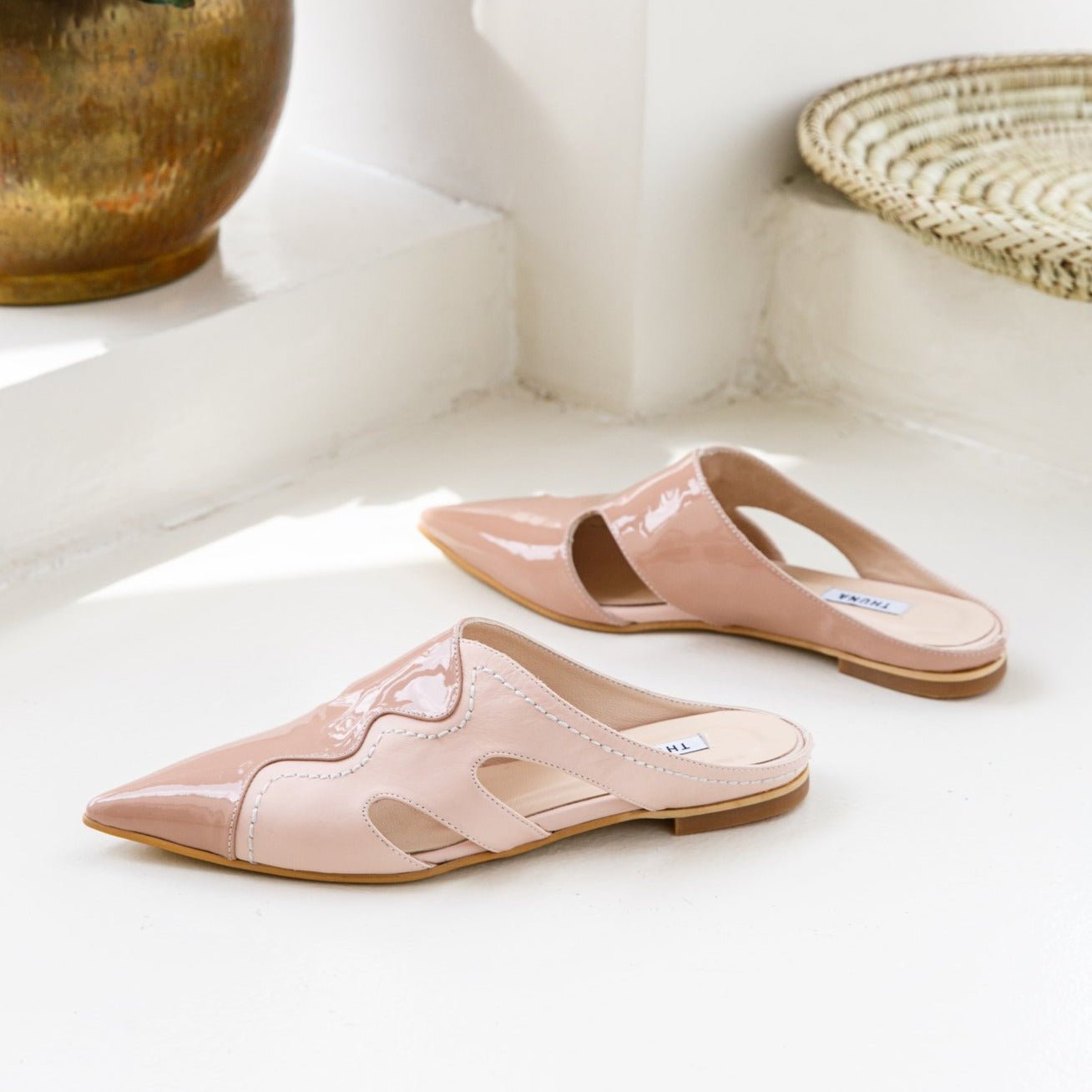 Maya nude mule - THUNA