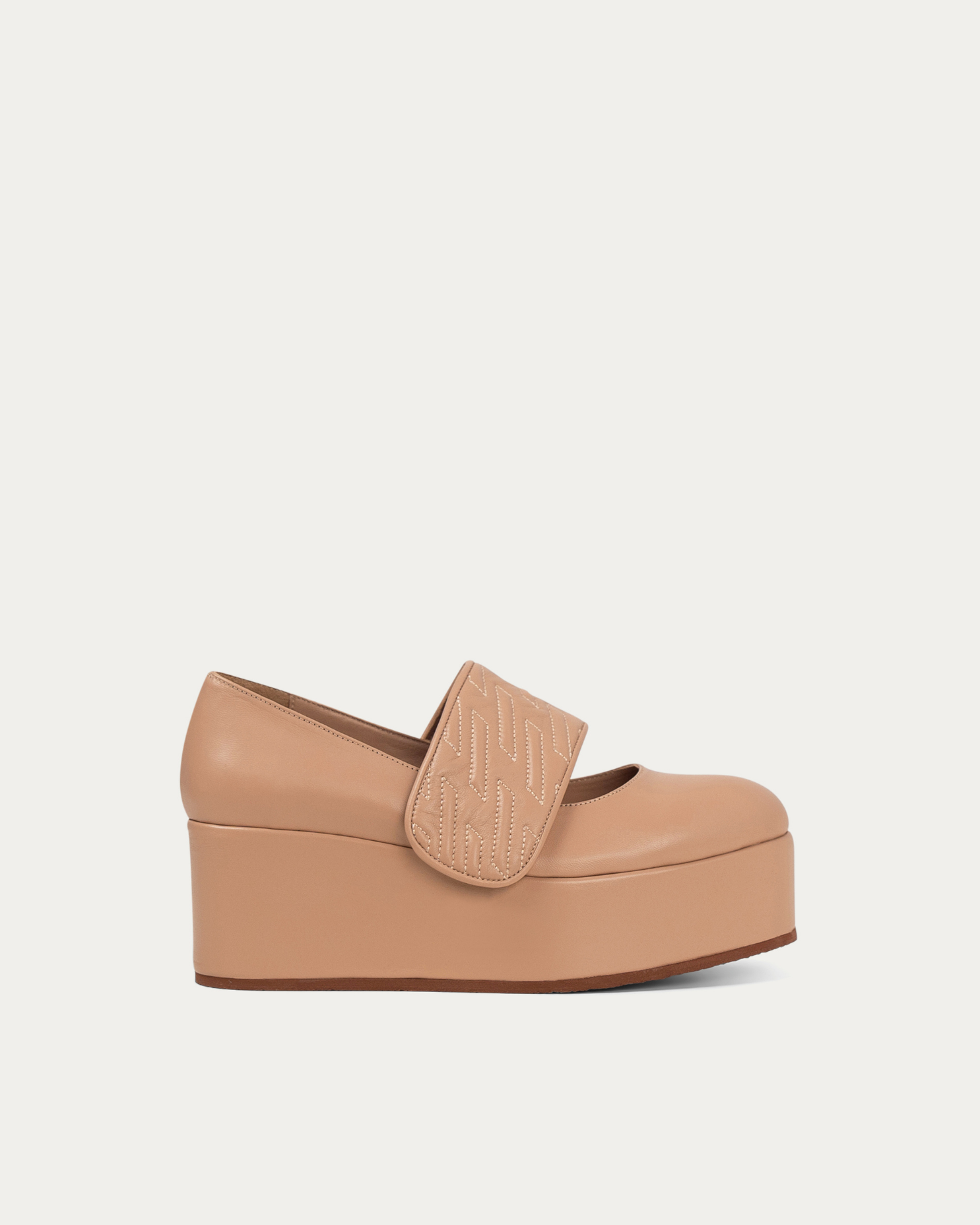Nayla beige platform