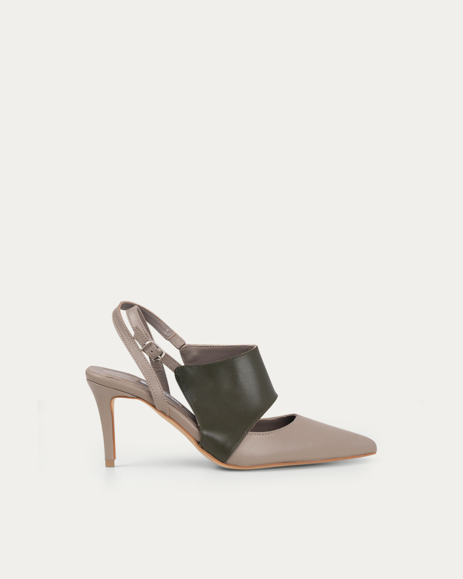 Norma olive heel