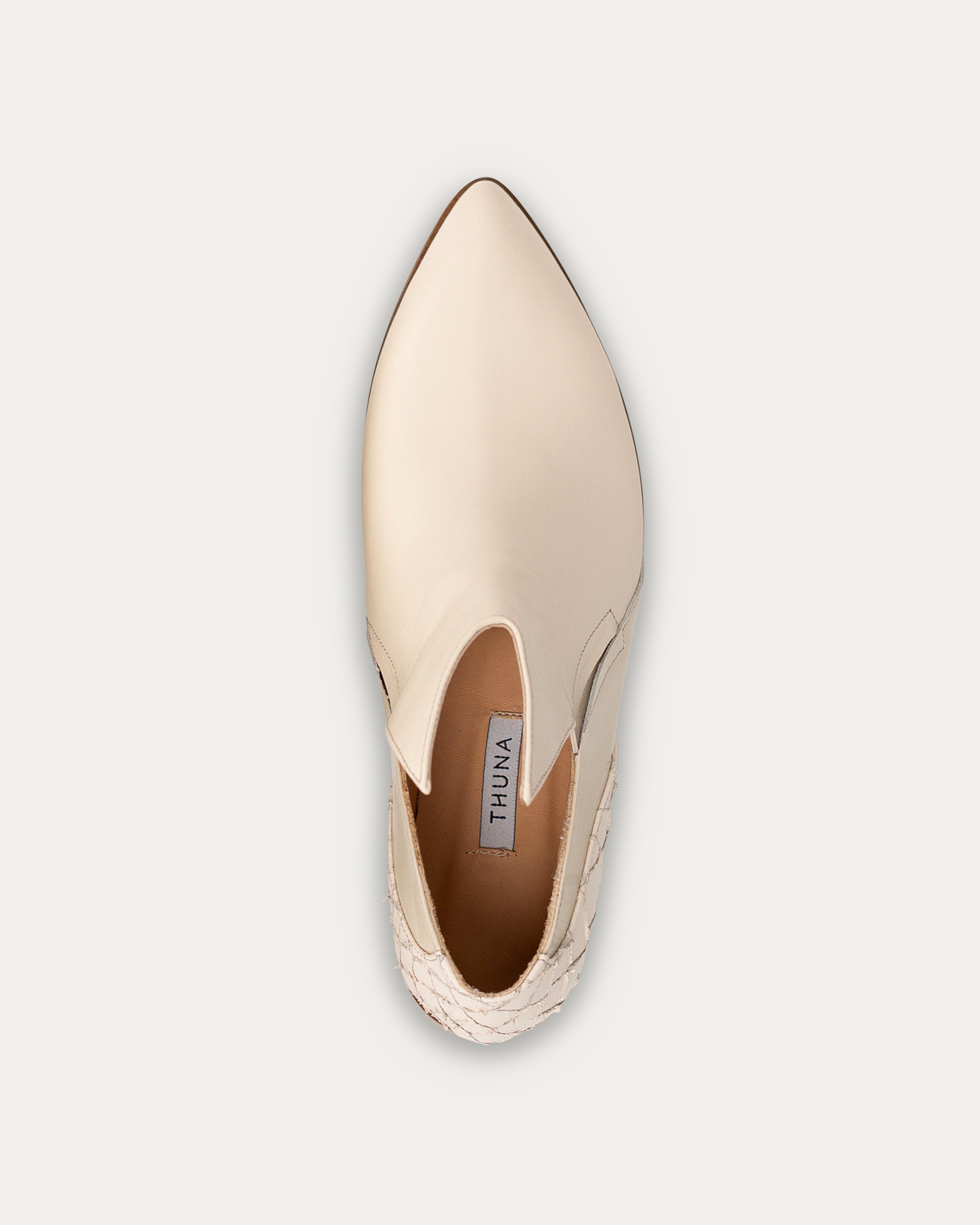 Sadeem cream boot - Shoes - THUNA
