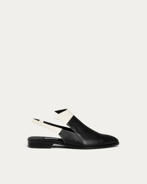 Sindy black slingback