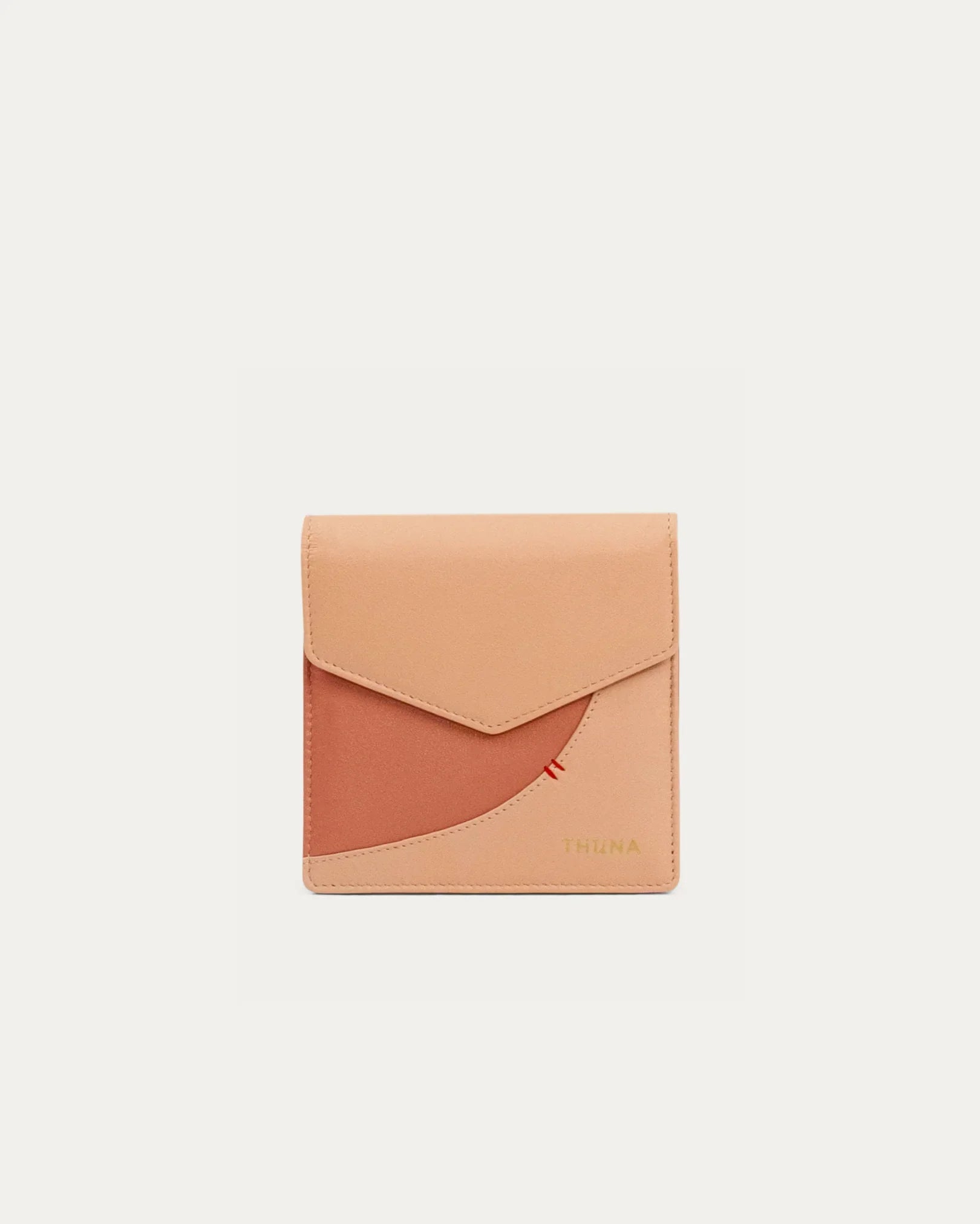 Small peach-colored envelope-style pouch - Kuwait bags - KSA 