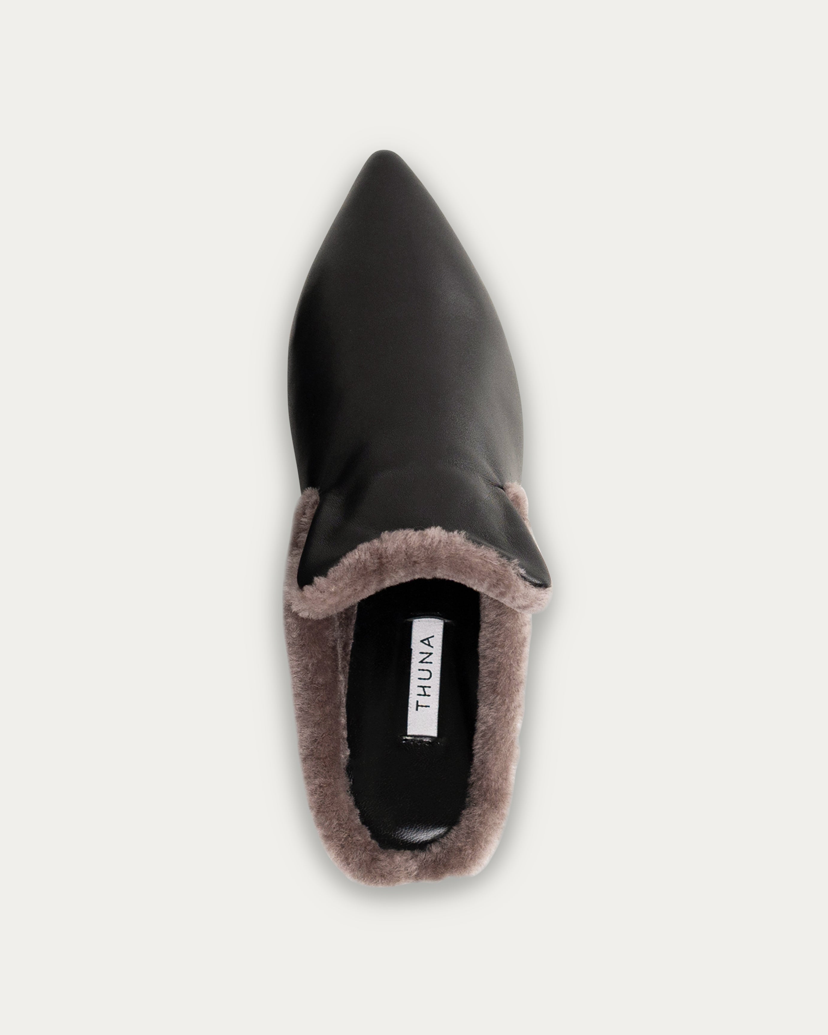 Tia black mule - mule - THUNA