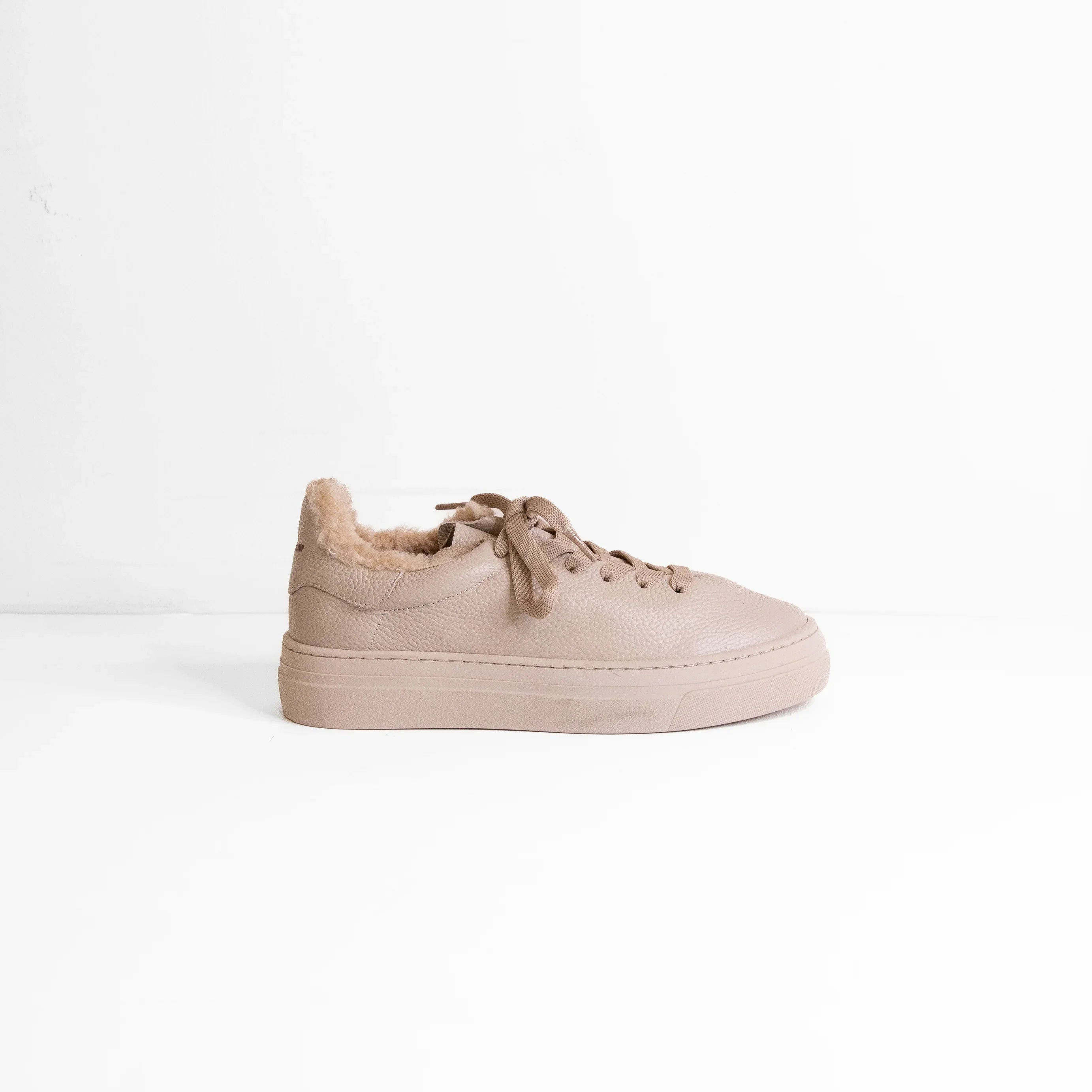 Valeria beige sneaker - sneaker - THUNA