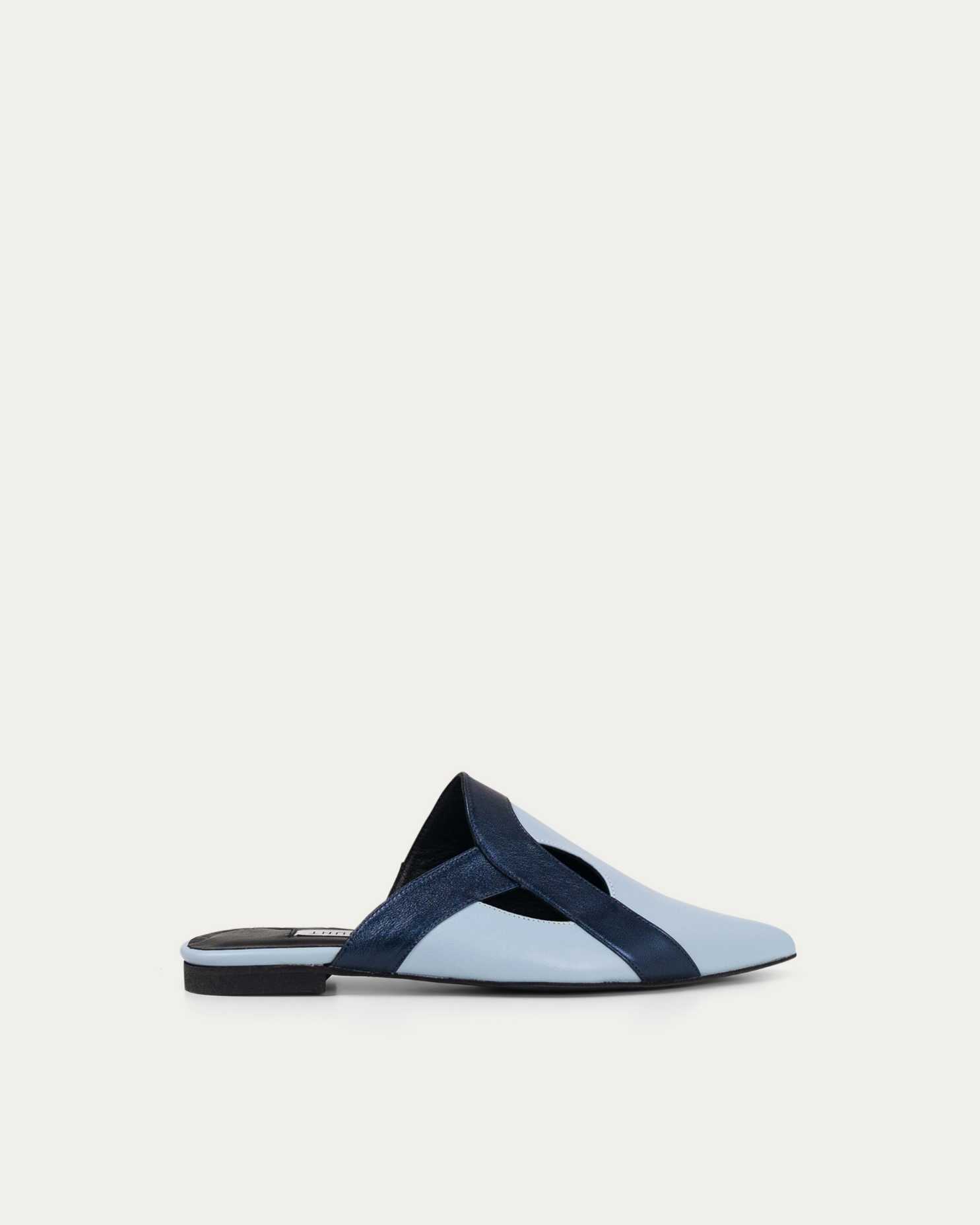 Wajd blue mule