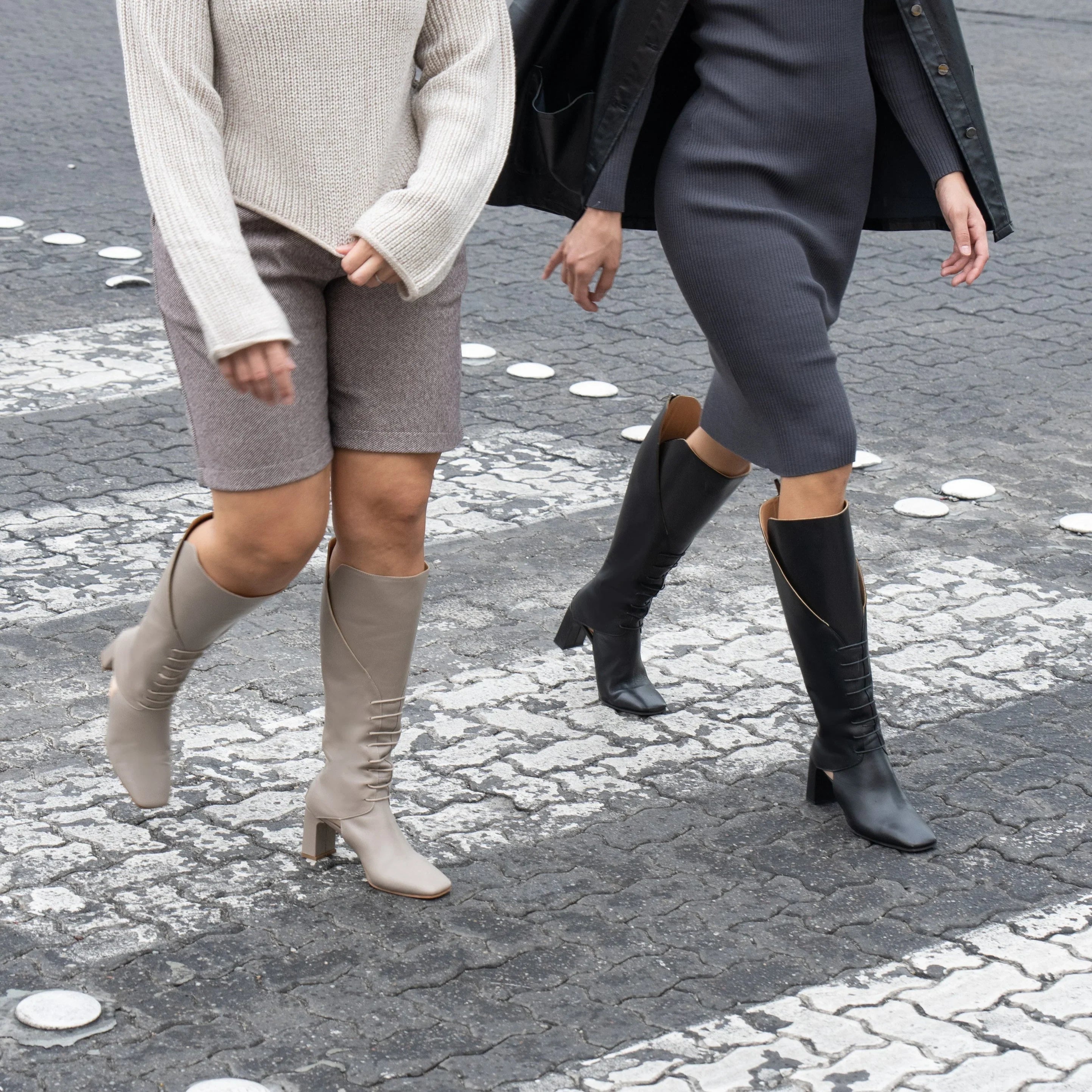 Frida black boot - THUNA
