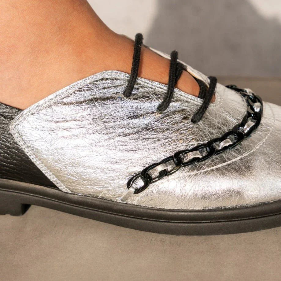 Dora silver oxford - THUNA