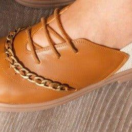 Dora tan oxford - THUNA
