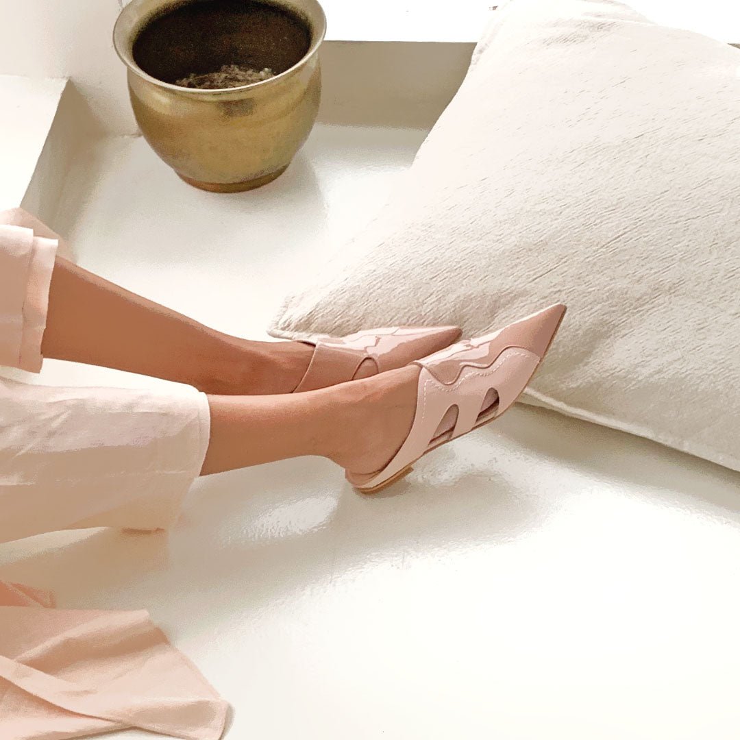 Maya nude mule - THUNA