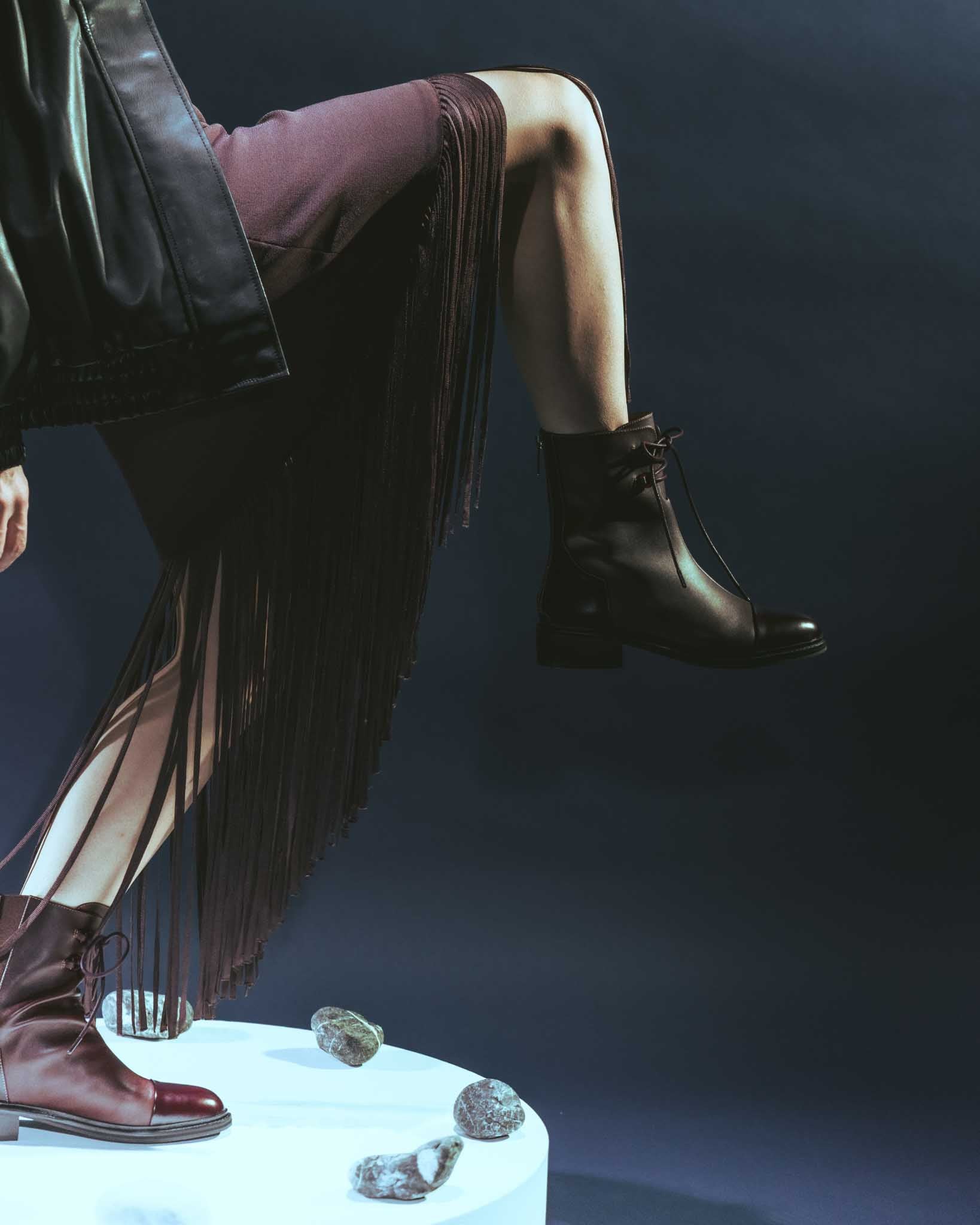 Orion brown combat boot - THUNA Shoes - Kuwait - KSA - Qatar - UAE