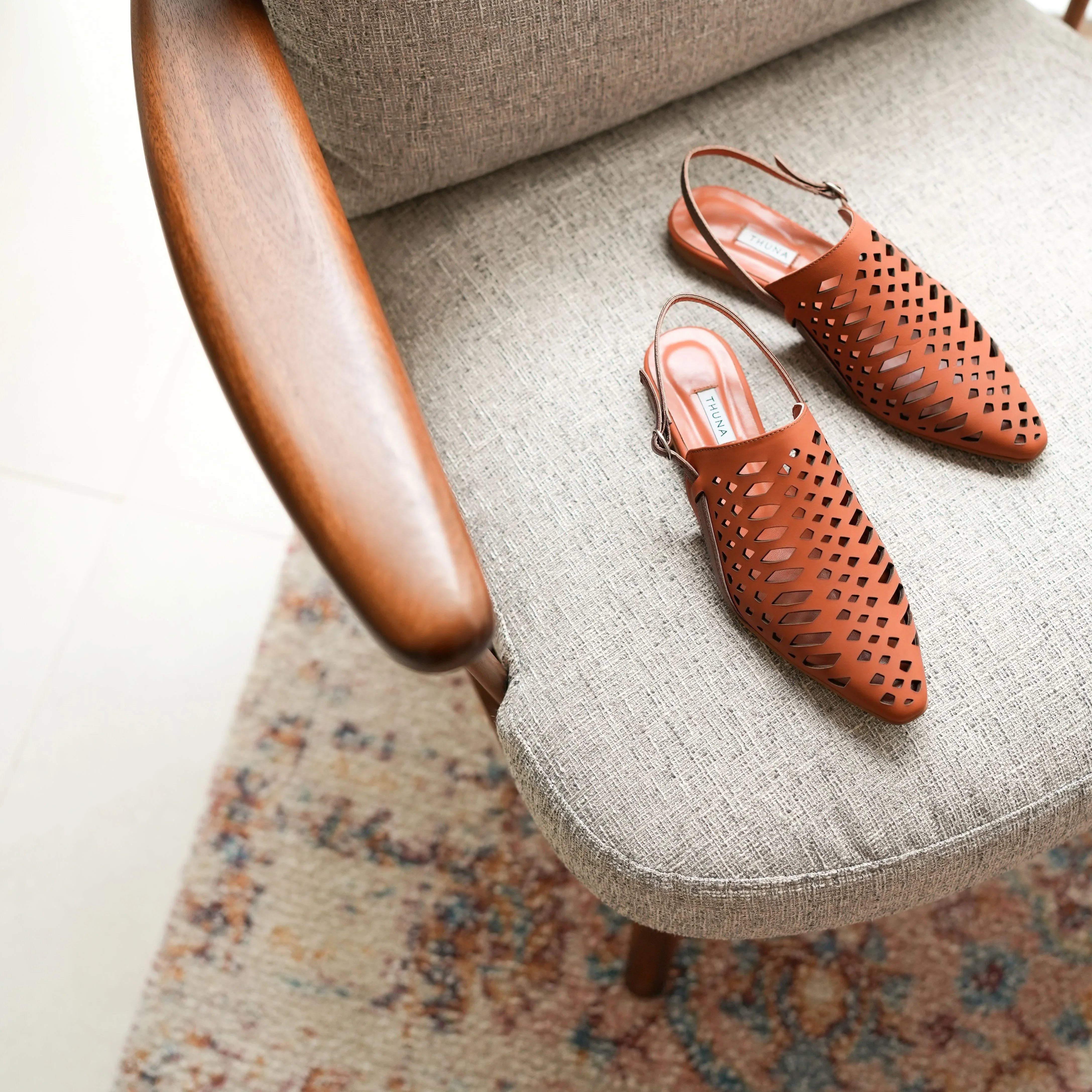 Shadan terracotta sandal - sandal - THUNA