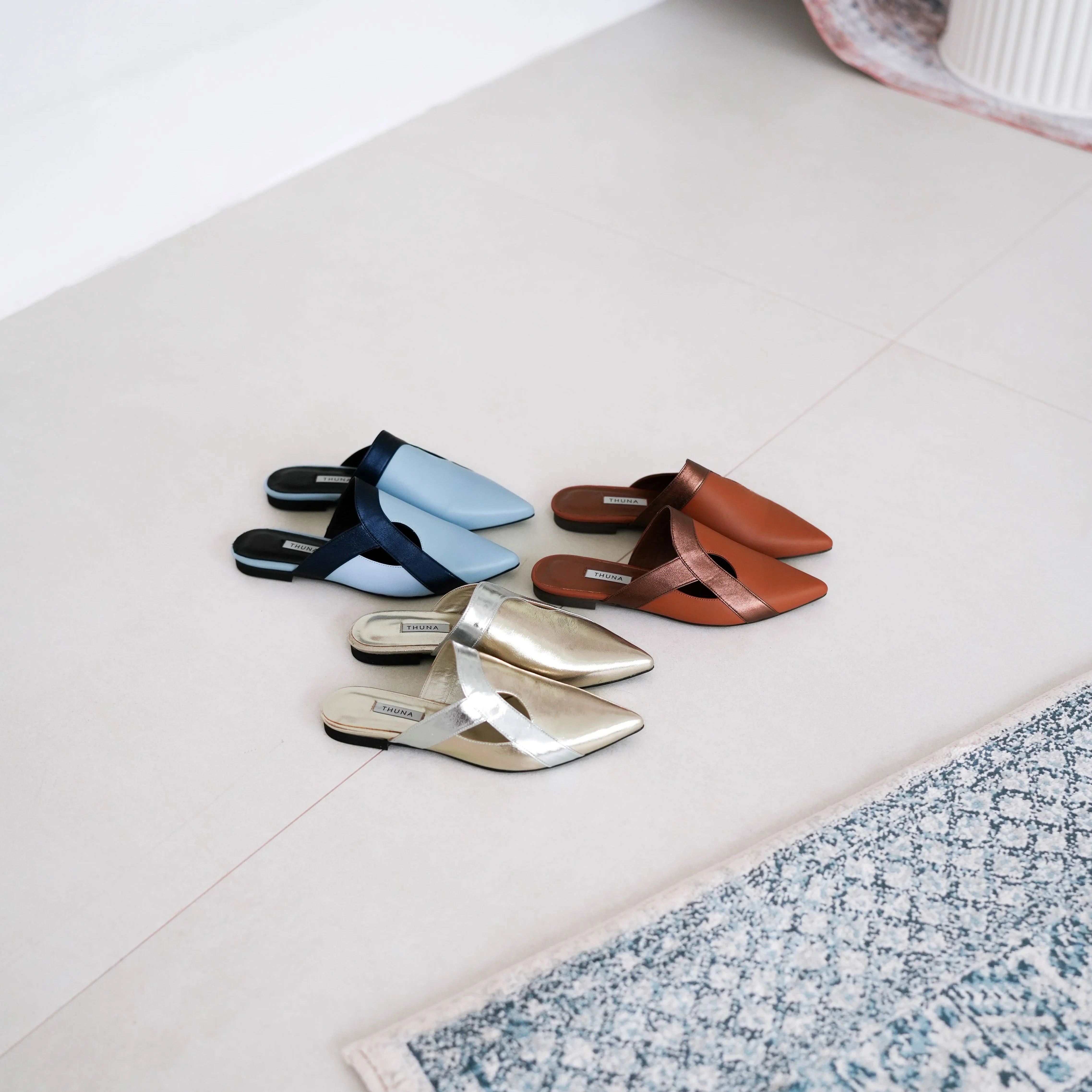 Wajd gold mule - mule - THUNA